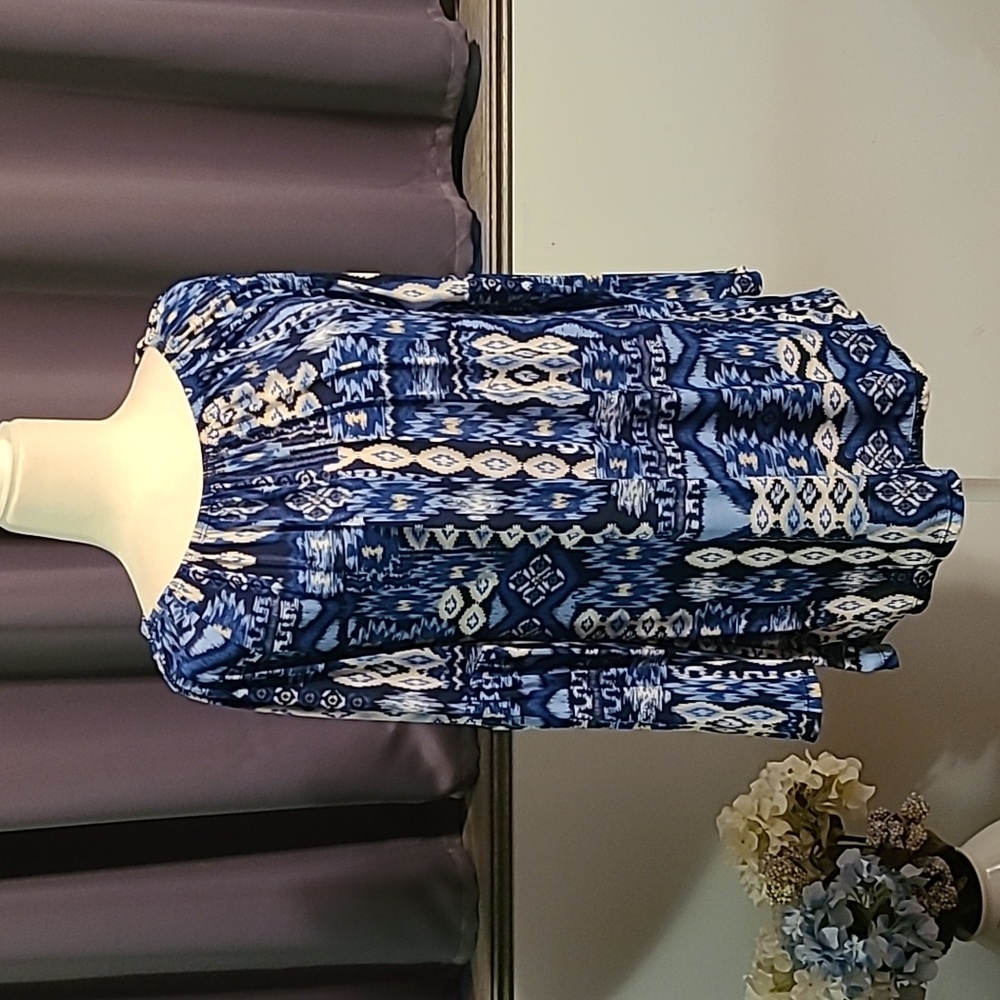 West Loop Patterned Top